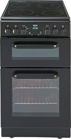 Bush - BEDC50B - Electric Cooker - Black/Ins/Del/Rec